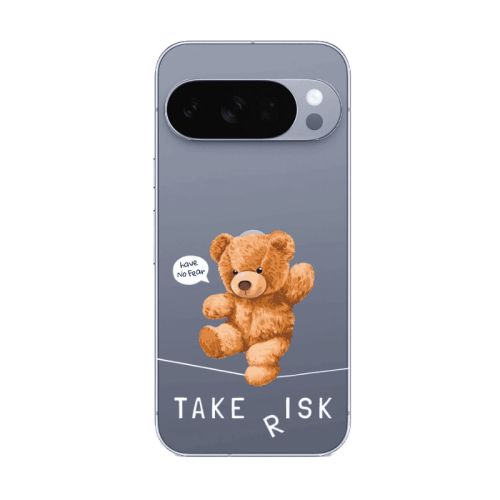 Google Pixel 10 Pro Take risk Transparent Silicone TPU Θήκη